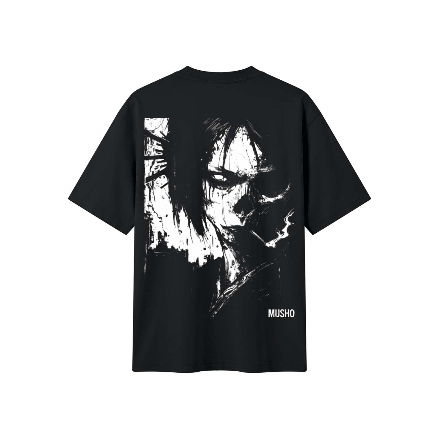Half Gone - Unisex Heavyweight Oversized T-Shirt